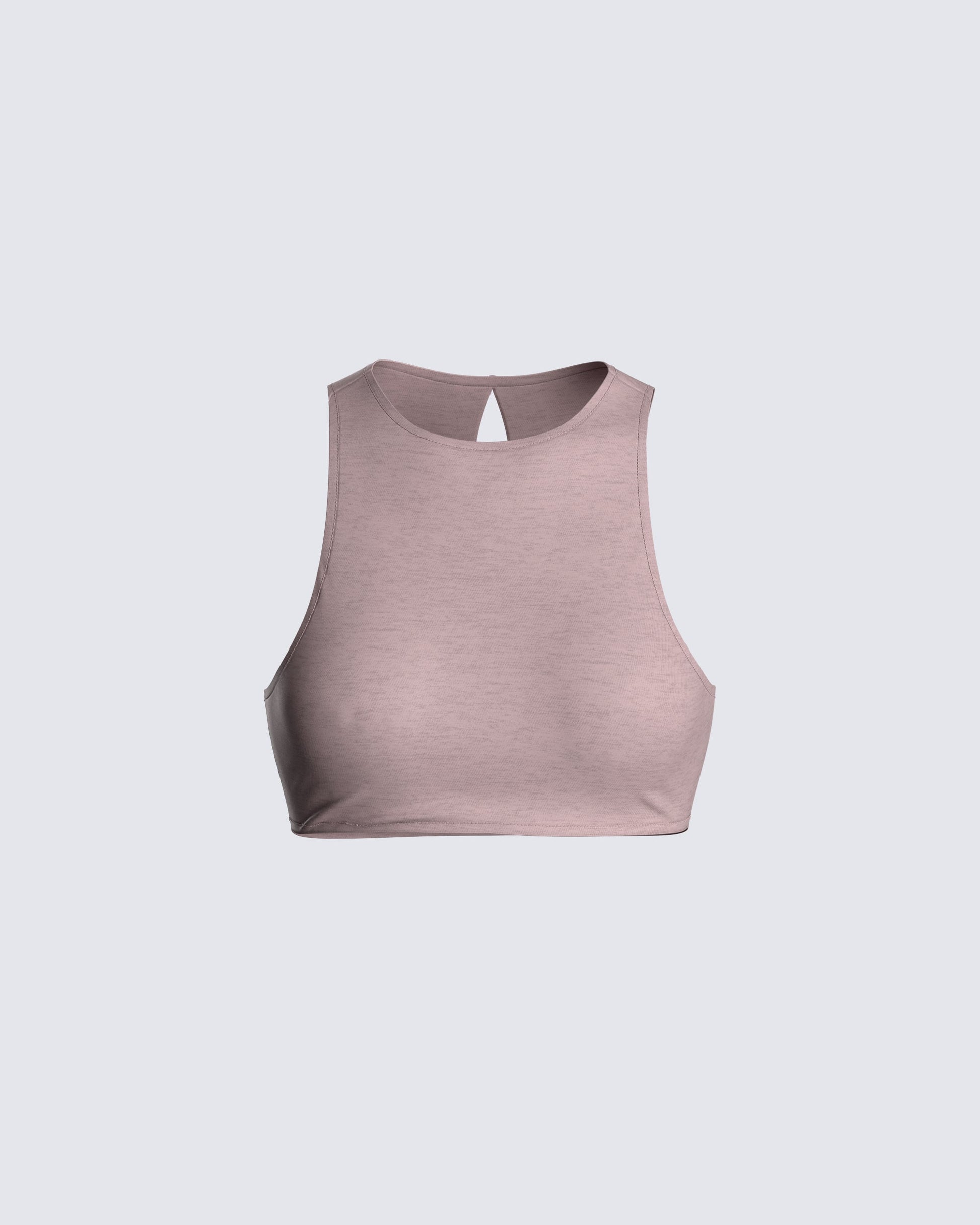 Zoe Taupe Cropped Top product front