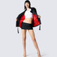Tarja Black Vegan Leather Jacket