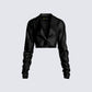 Ryder Black Cropped Jacket