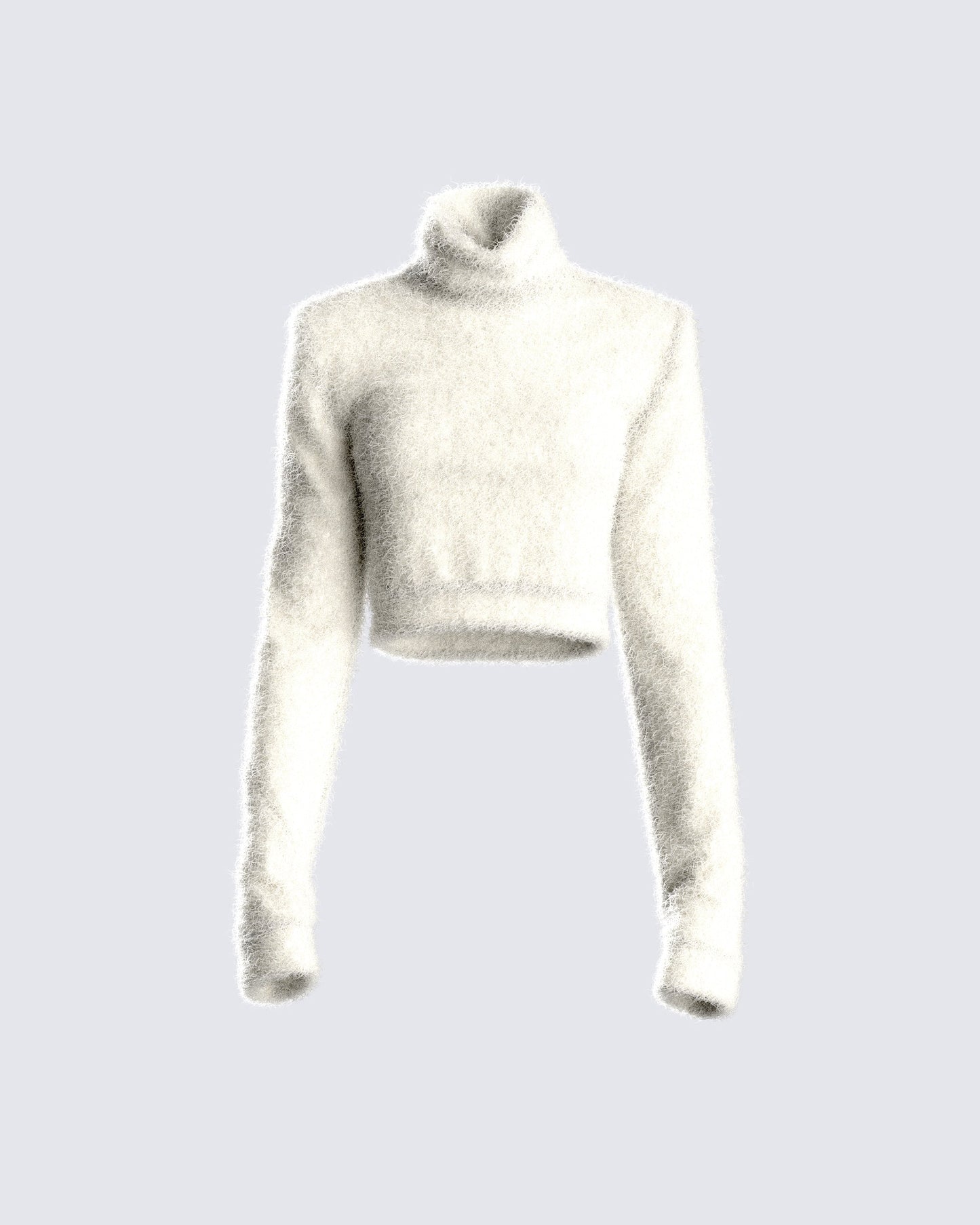 Tanis Beige Sweater Knit Top 3d product front
