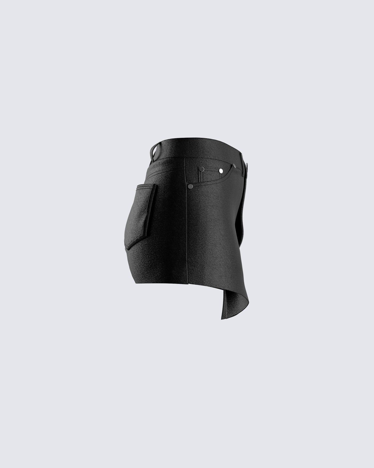 Rhett Black Mini Skirt