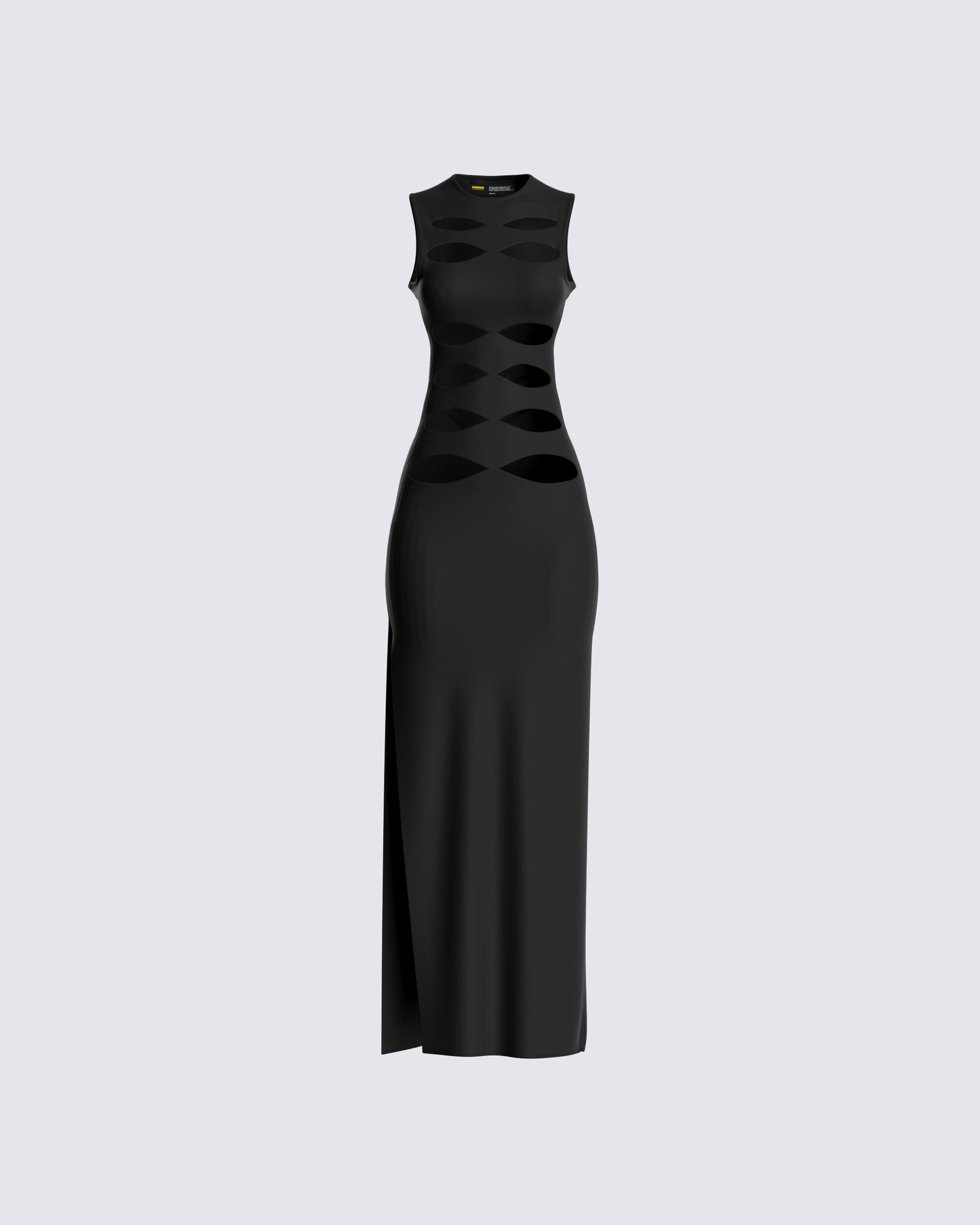 Simone Black Cut Out Dress