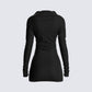 Rada Zip-up Mini Dress