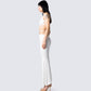 Pauline White Maxi Dress