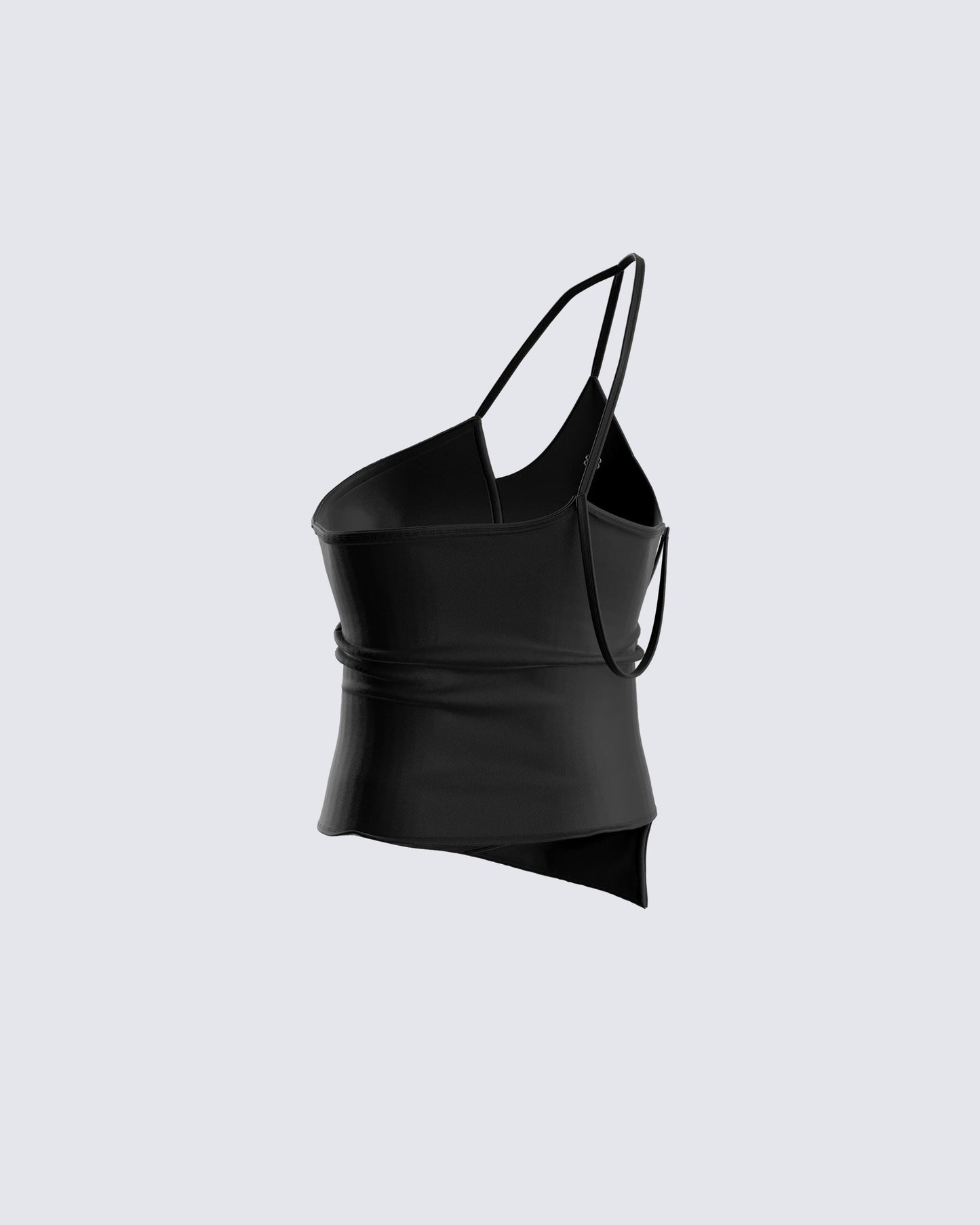 Rhett Black Strappy Top
