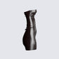 Valerie Brown Vegan Leather Dress