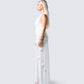 Regina White Floral Maxi Dress