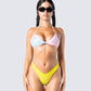 Ashley Rhinestone Bikini Top model front