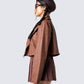 Ronny Brown Vegan Leather Jacket