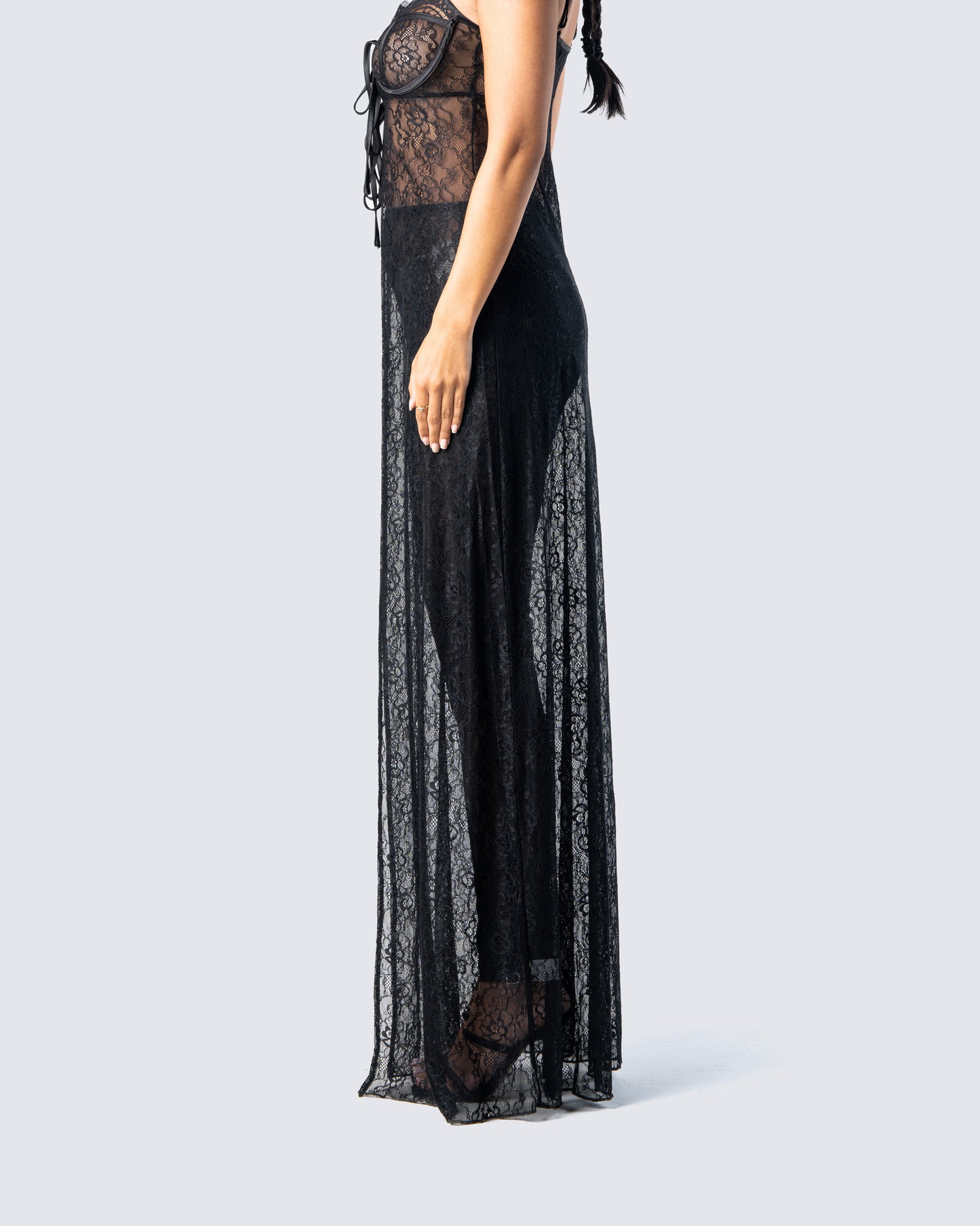 Sylvia Black Lace Legging Pant