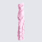 Blanche Pink Mesh Ruffle Dress