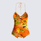 Kenji Sunflower Print Top