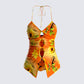 Kenji Sunflower Print Top